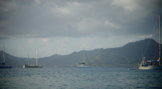 raiatea anchorage
